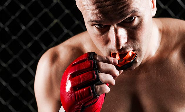 mouthguard in boxing