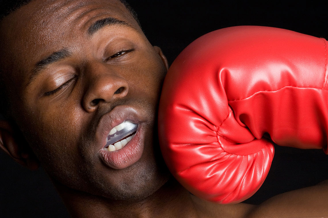 protège dents pour la boxe anglaise