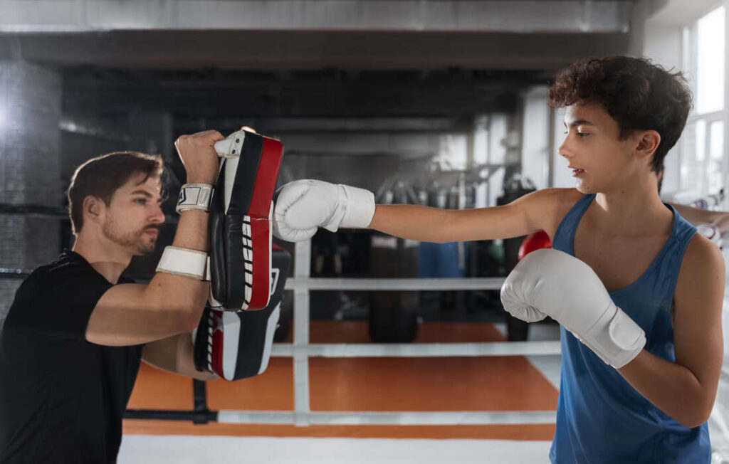 short de boxe 