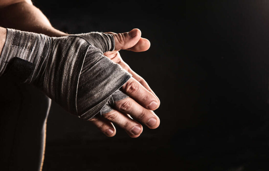 bandage de boxe