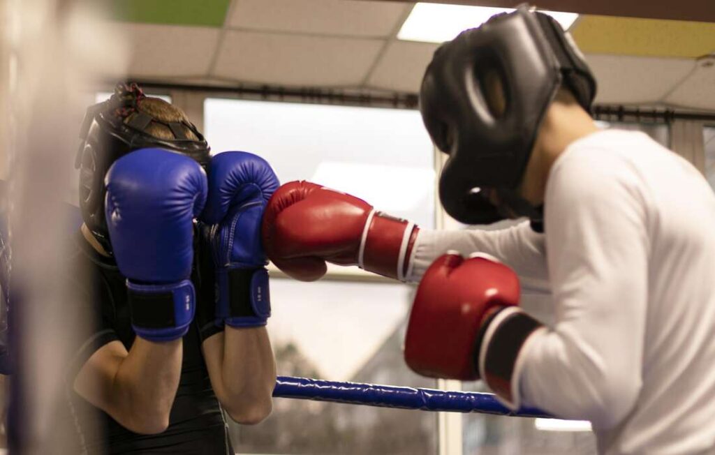 Parades boxe anglaise