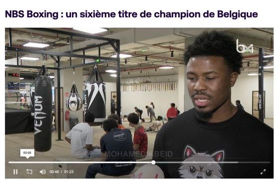 Article BX1 sur NBS Boxing : NBS Boxing : un sixième titre de champion de Belgique